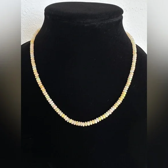 Jay King Ethiopian Opal Bead Necklace - Picture 2 of 8